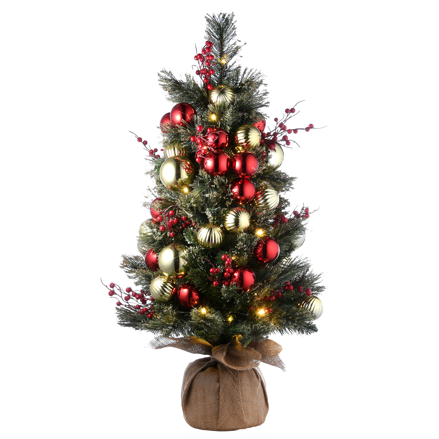 3 ft. Pre-Lit Dakota Pine Tree with LED Lights - National Tree Company