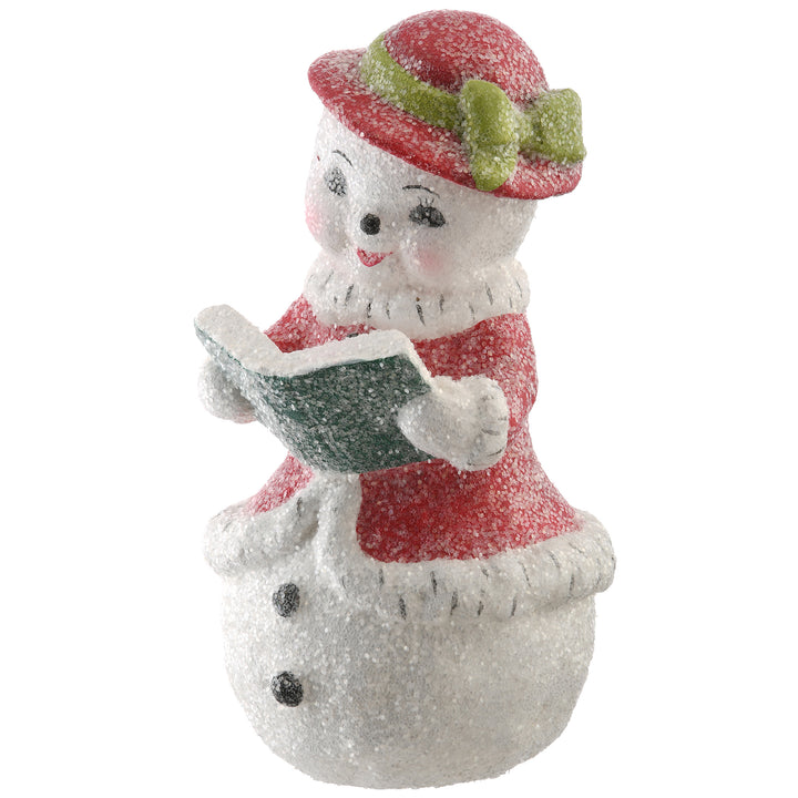 Smiling Snow Woman, White, Christmas Collection, 12 Inches