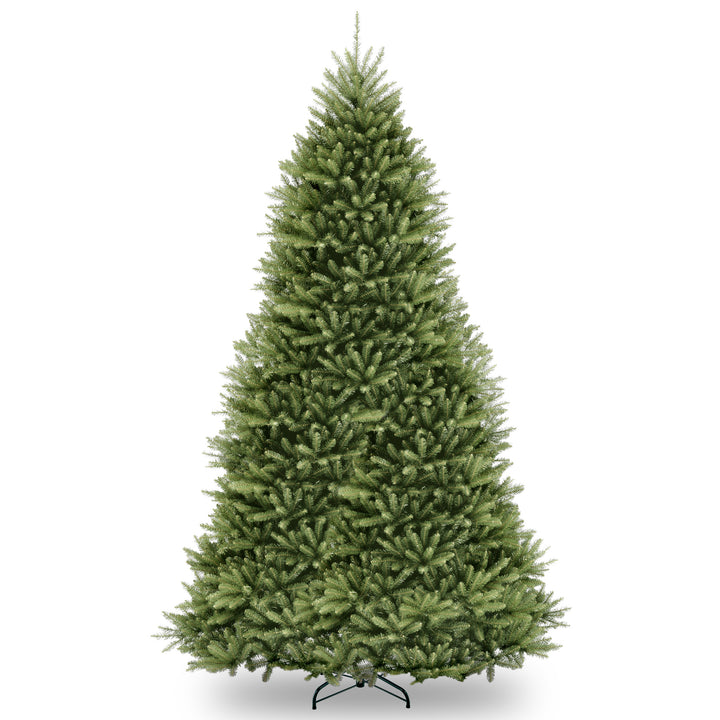 Artificial Full Christmas Tree, Green, Dunhill Fir, Includes Stand, 14 Feet