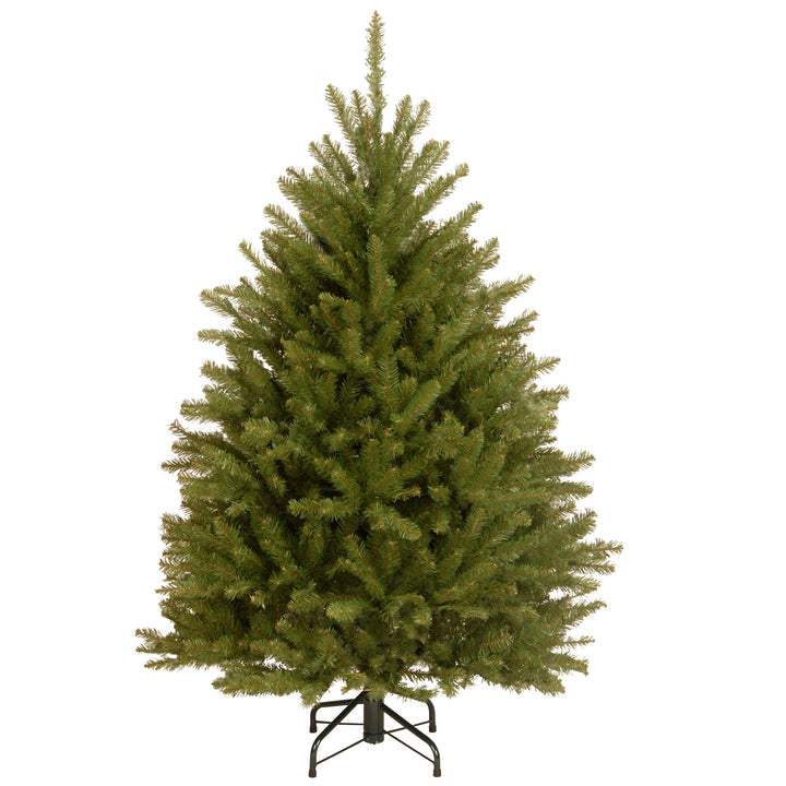 Artificial Mini Christmas Tree, Green, Dunhill Fir, Includes Stand, 4.5 Feet