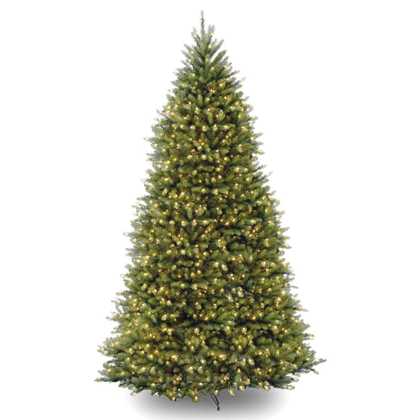 10 ft.Pre-Lit Dunhill Fir Tree with PowerConnect Dual Color LED Lights - National Tree Company