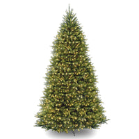 12 ft. Pre-Lit Dunhill Fir Tree with PowerConnect Dual Color LED Lights - National Tree Company