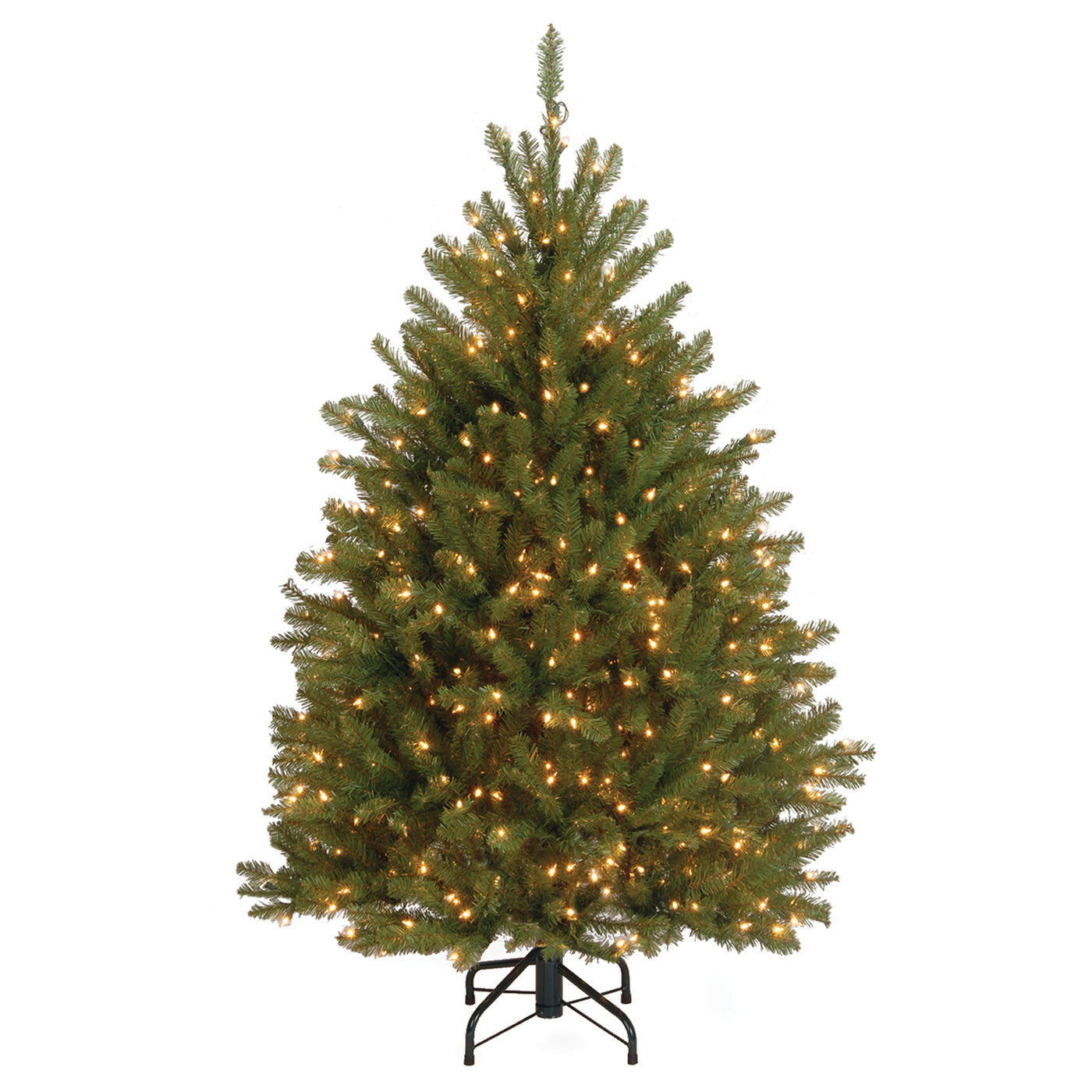 4.5 ft. Pre-Lit Dunhill Fir Tree with Clear Lights - National Tree Company