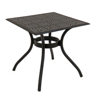 Bourton Collection Cast Aluminum All-Weather Dining Table - National Tree Company