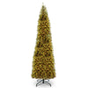 14 ft. Pre-Lit Kingswood Fir Pencil Tree with Clear Lights, Plug-In - National Tree Company