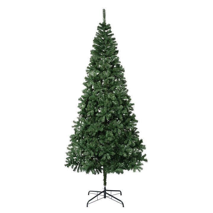 First Traditions Artificial  Linden Spruce Wrapped Christmas Tree, Fire Resistant and Hypoallergenic, 9 ft