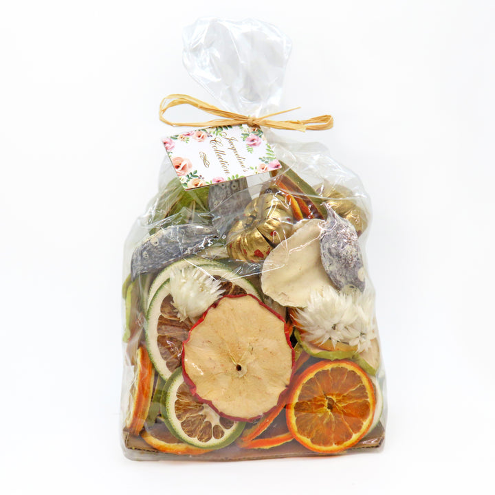 National Tree Company 6" 250 Gram Mixed Potpourri- Slices Red and Green Apples