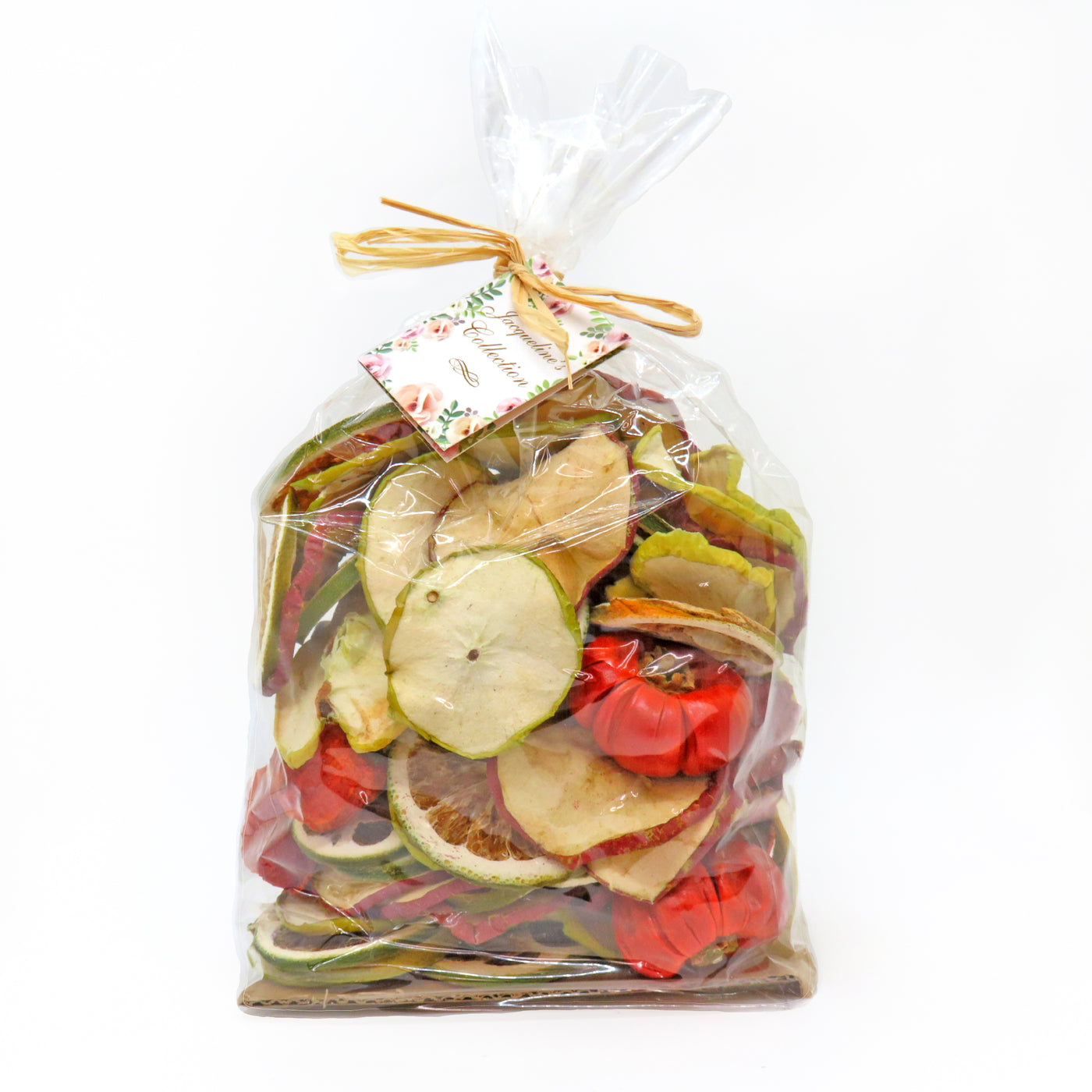 National Tree Company 6" 250 Gram Mixed Potpourri- Red and Green Apples, Sliced Limes, and Chiles - National Tree Company