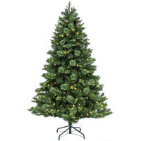 7 ft. Pre-Lit Montreal Pine Tree with LED Lights - National Tree Company