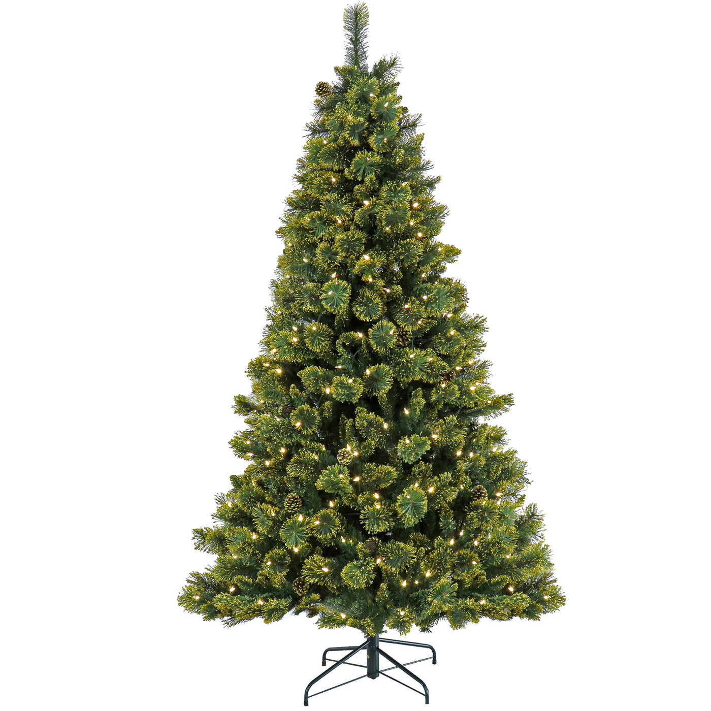 7 ft. Pre-Lit Maine Pine Tree with LED Lights - National Tree Company