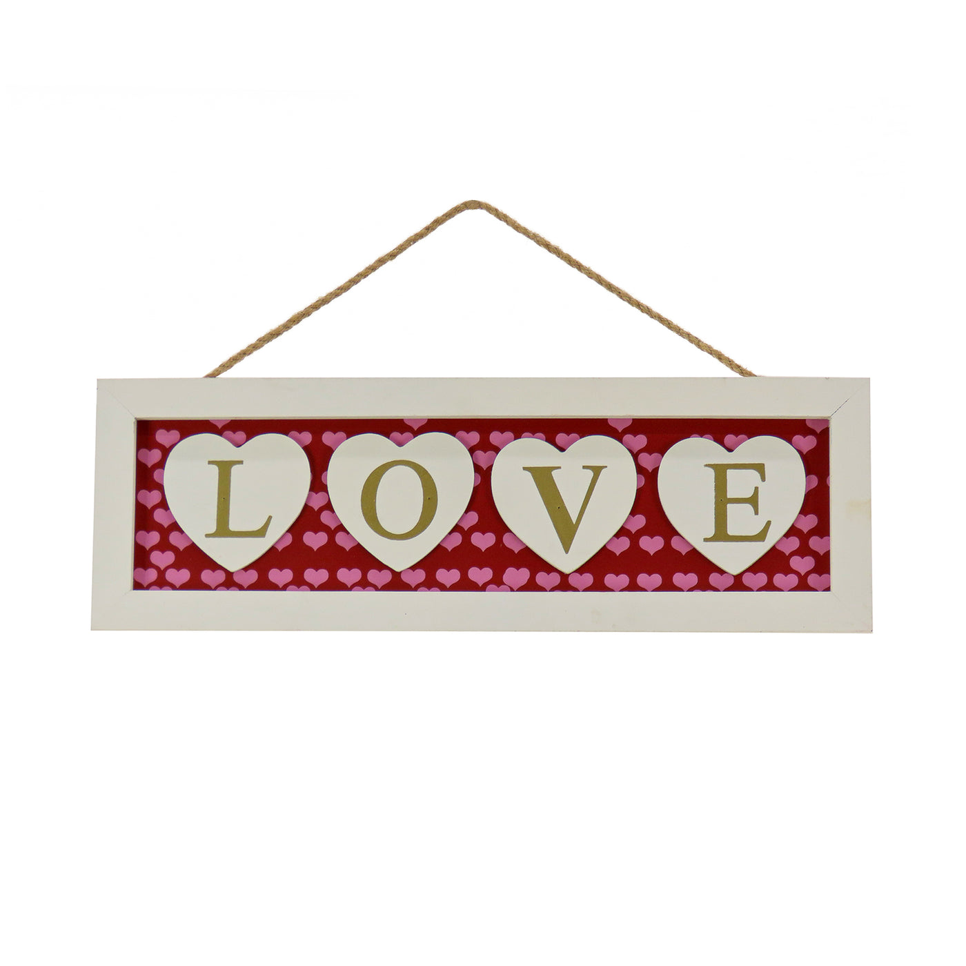 16 in. Valentine's 'LOVE' Hanging Wall Decoration - National Tree Company