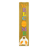 43 in. Welcome Easter Sign Porch Decoration - National Tree Company