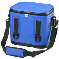 12 in. Soft Blue Cooler with Black Trim - National Tree Company
