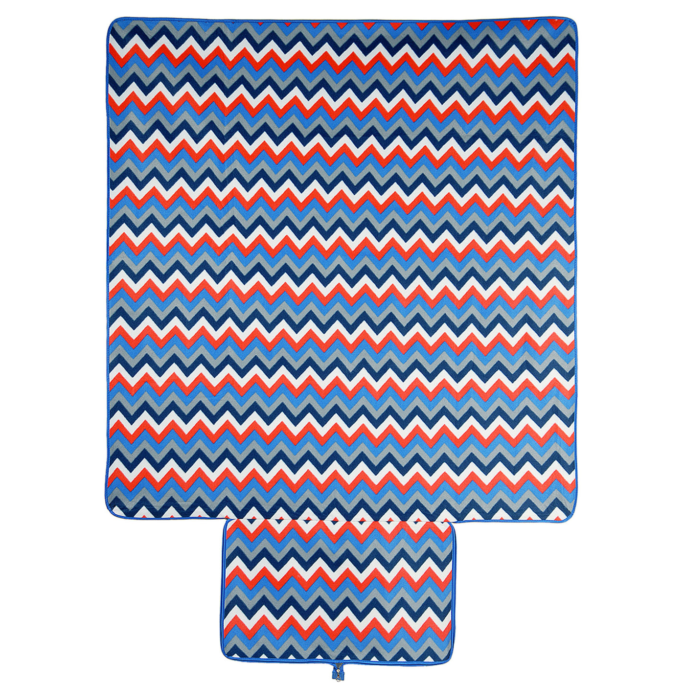 59 x 53 in. Travel Blanket in Shoulder Sling Bag - National Tree Company