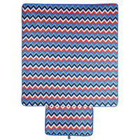 59 x 53 in. Travel Blanket in Shoulder Sling Bag - National Tree Company