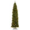 9 ft. Pre-Lit North Valley Spruce Pencil Slim Tree with Clear Lights - National Tree Company