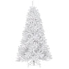 7 ft. Pre-Lit North Valley Spruce White Tree with Clear Lights - National Tree Company