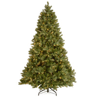 7.5 ft. Pre-Lit Downswept Douglas Fir Tree with 750 Clear Lights & 1867 Branch Tips - National Tree Company