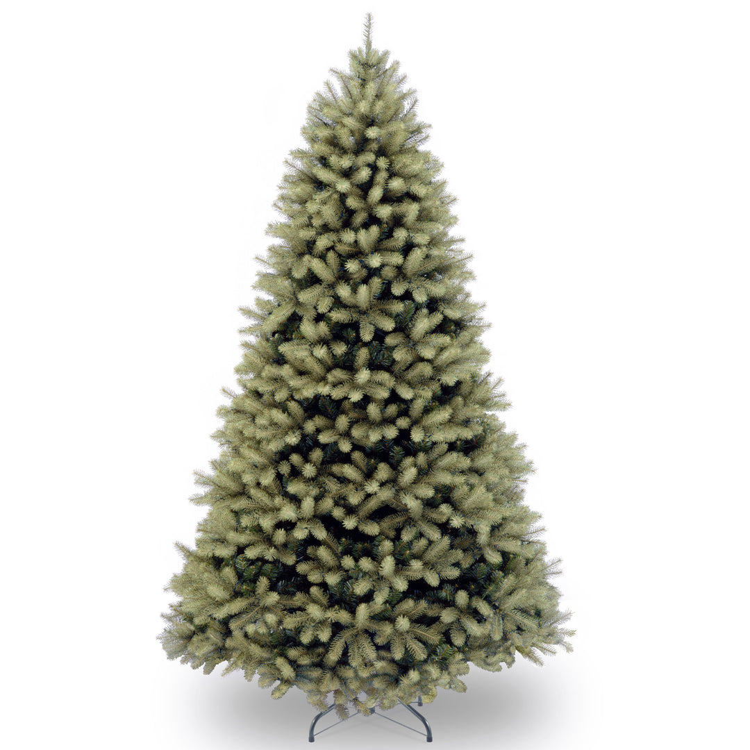 'Feel Real' Artificial Full Downswept Christmas Tree, Green, Douglas Fir, Includes Stand, 7 Feet