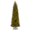 6.5 ft. Pre-Lit Downswept Douglas Fir Pencil Slim Tree with Dual Color LED Lights - National Tree Company