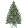 4.5 ft. Pre-Lit Downswept Douglas Blue Fir Tree with Clear Lights - National Tree Company