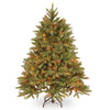 4.5 ft. Pre-Lit Jersey Fraser Fir Tree with Multicolor Lights - National Tree Company