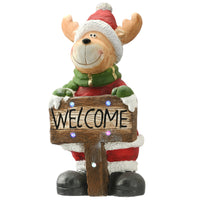 29 in. Lighted Reindeer Decor Piece - National Tree Company