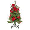 3 ft. Pre-Lit Colonial Pencil Slim Tree with Clear Lights, Plug-In - National Tree Company