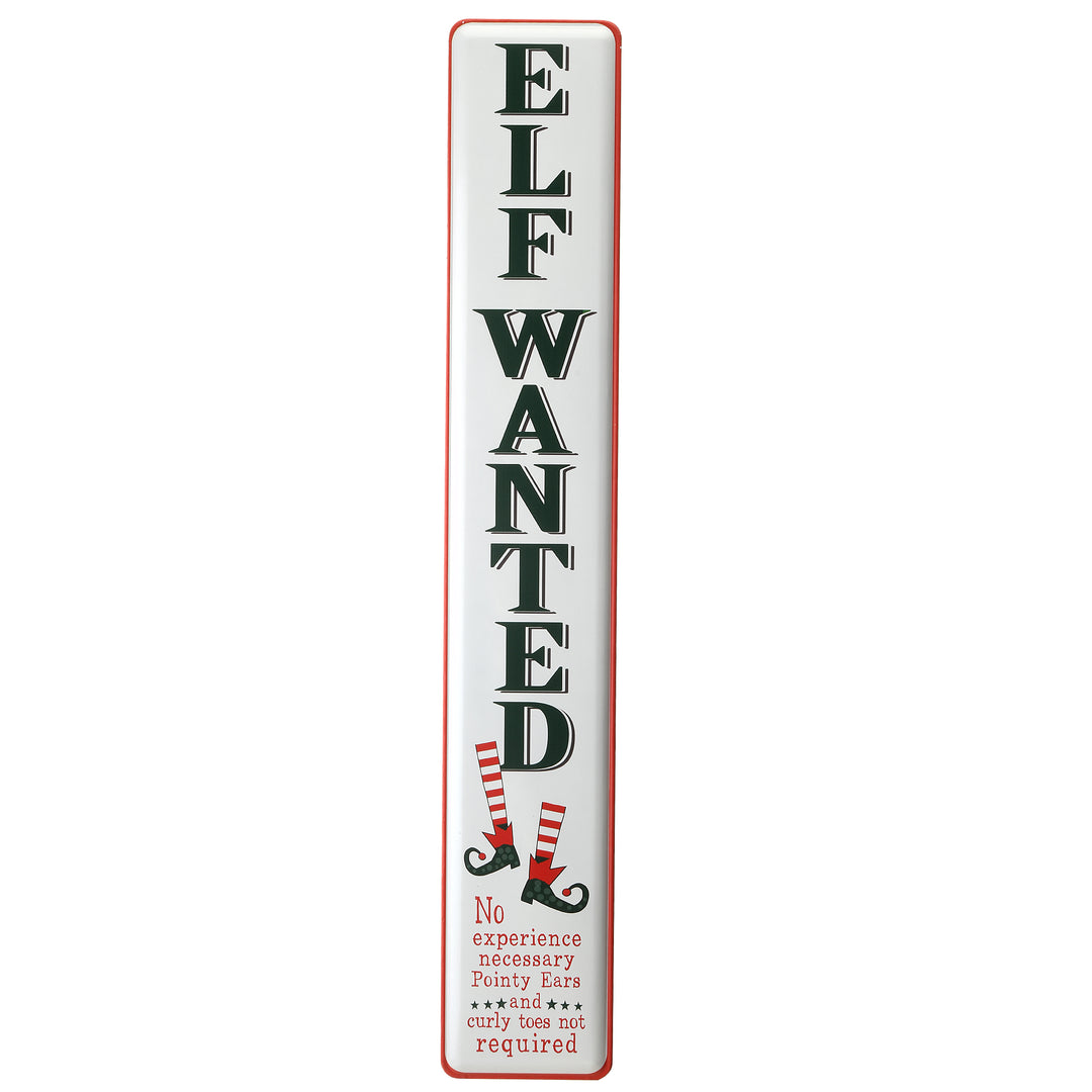 47" Elf Wanted Wall Sign