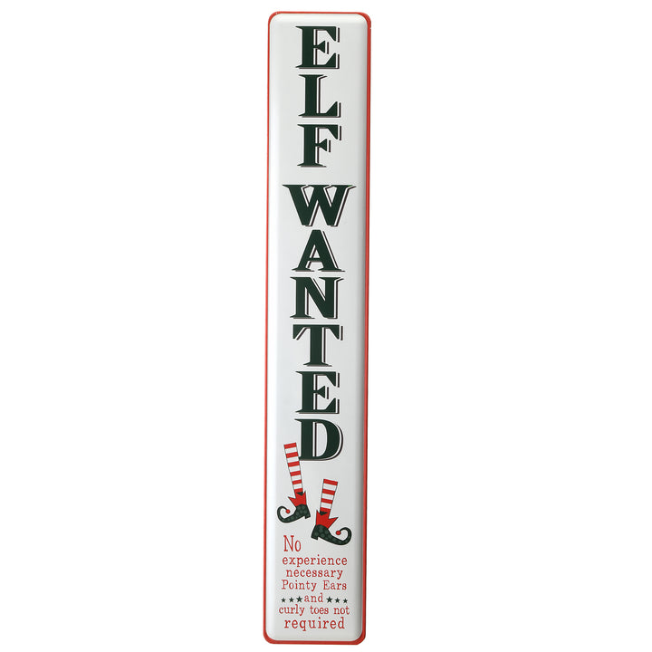 47" Elf Wanted Wall Sign