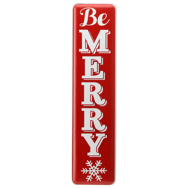 31" Be Merry Holiday Wall Sign