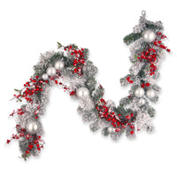 6 ft. Christmas Collection Evergreen Decorated Garland - National Tree Company