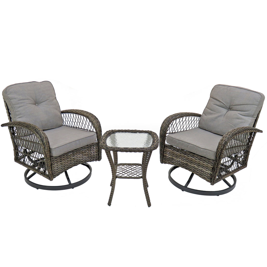 Chelsea Collection 3-Piece All-Weather Chat Set