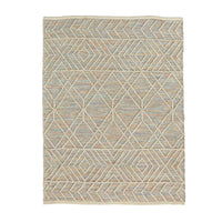 5x7 ft.Multicolor Hand Woven Outdoor Rug - National Tree Company