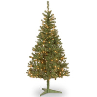 6 ft. Pre-Lit Canadian Grande Fir Tree with Clear Lights - National Tree Company