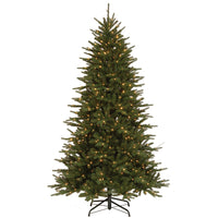 7.5 ft. Pre-Lit Easton Spruce Tree with Dual Color LED Lights - National Tree Company