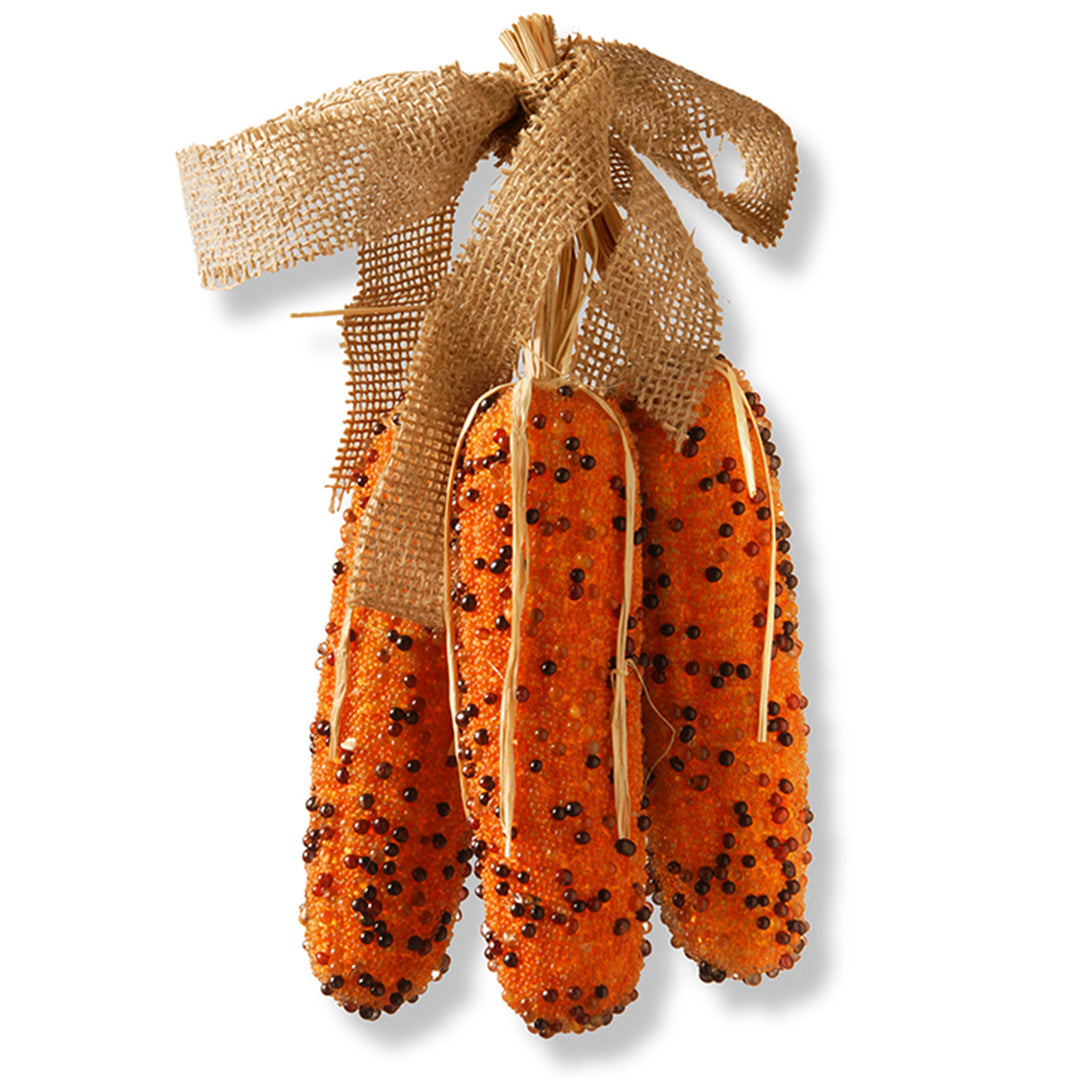 Artificial Corn Cobs Wall Decoration, Pack of 2, Autumn Collection, 18 in