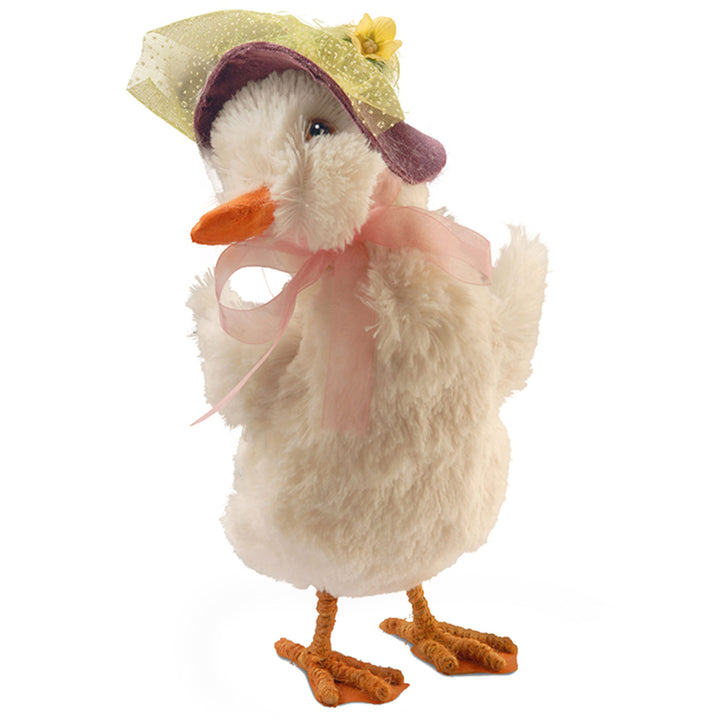 Female Fancy Duckling Table Decoration, Easter Collection, 12 Inches