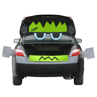 4-Piece Halloween Frankenstein TRICKY TRUNKS Car Decoration Kit - National Tree Company