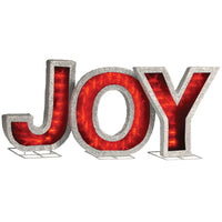 Pre-Lit LED JOY Decoration - National Tree Company