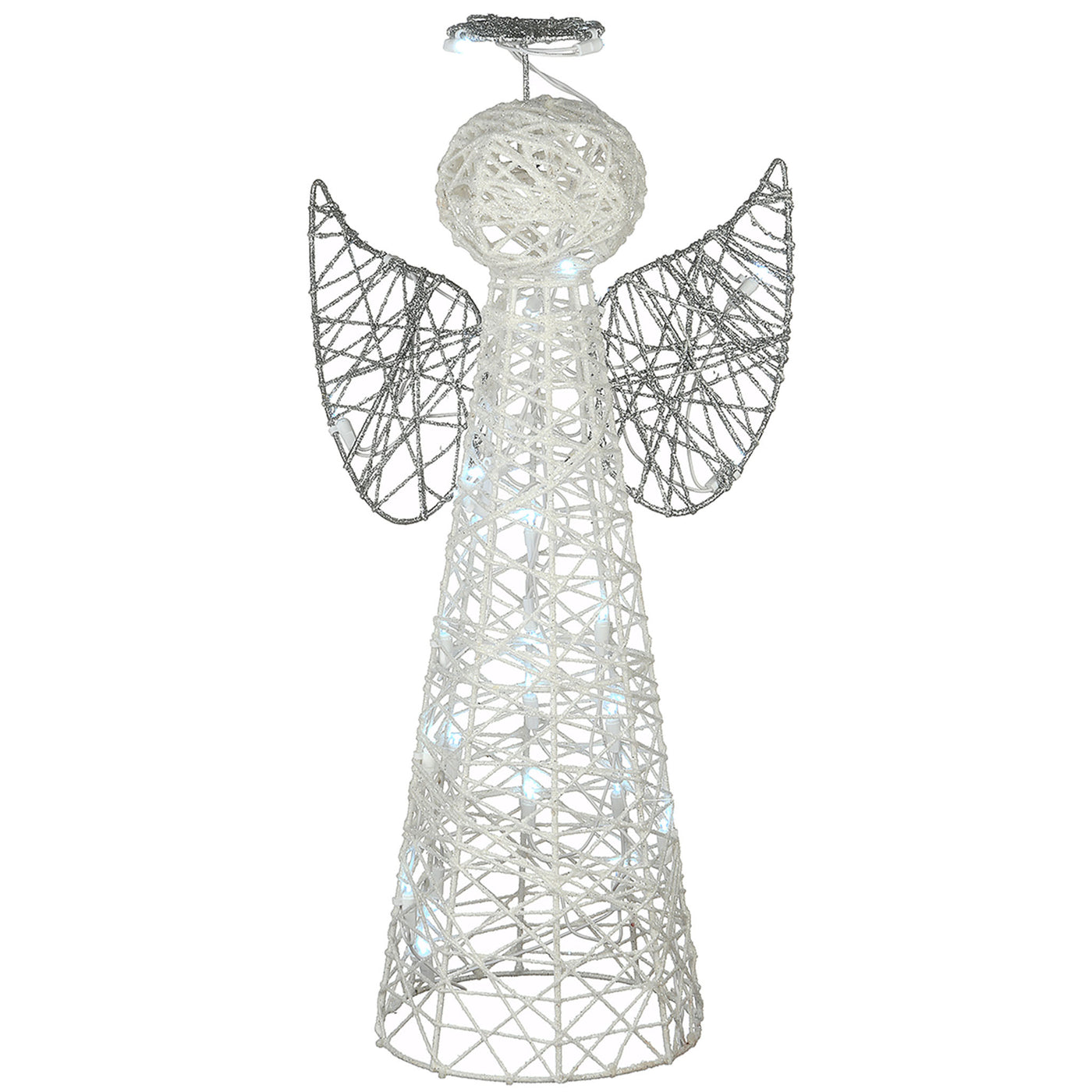 24 in. Angel Cone Tree with LED Lights - National Tree Company