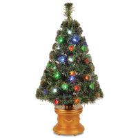 36 in. Pre-Lit Fiber Optic Evergreen Firework Tree - National Tree Company
