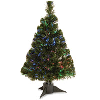 24 in. Pre-Lit Fiber Optic Ice Tree - National Tree Company