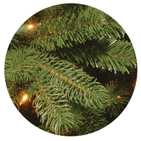 7.5 ft. Pre-Lit Newberry Spruce Tree with PowerConnect with Dual Color LED Lights - National Tree Company