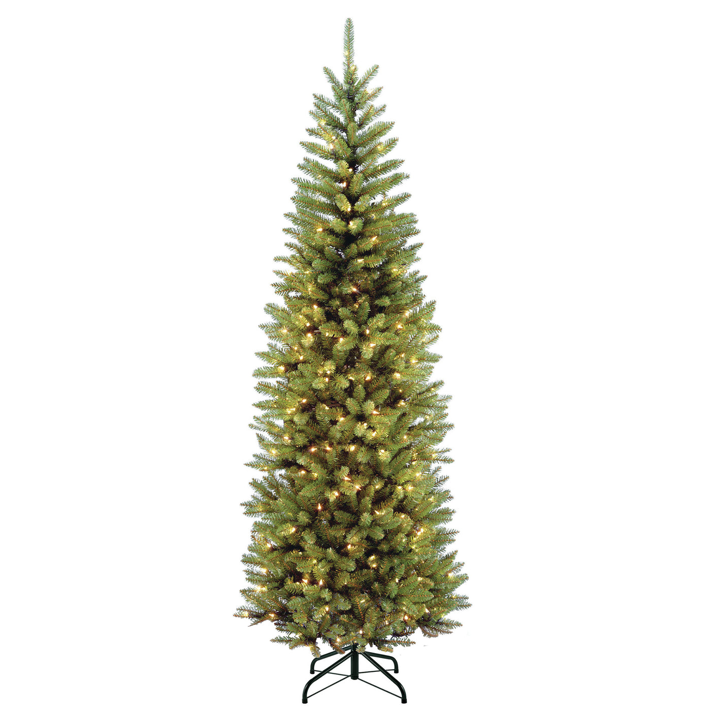 7.5 ft. Pre-Lit Kingswood Fir Pencil Tree with Clear Lights - National Tree Company