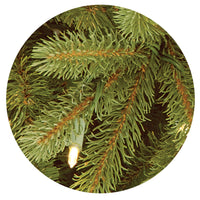 7.5 ft. Pre-Lit Jersey Fraser Fir Slim Tree with Clear Lights - National Tree Company