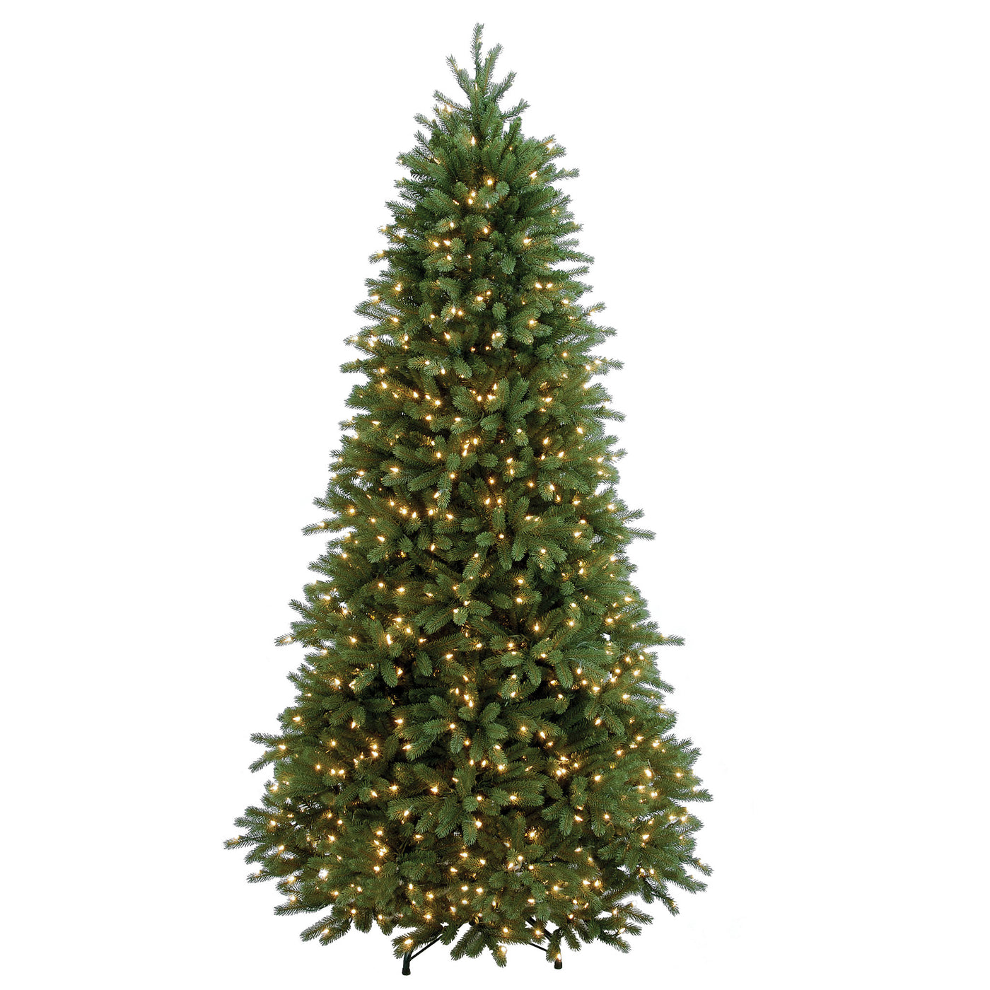 7.5 ft. Pre-Lit Jersey Fraser Fir Slim Tree with Clear Lights - National Tree Company