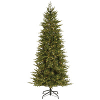7.5 ft. Pre-Lit Bedminster Spruce Slim Tree with Dual Color LED Infinity Lights - National Tree Company