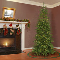7.5 ft. Pre-Lit Bedminster Spruce Slim Tree with Dual Color LED Infinity Lights - National Tree Company