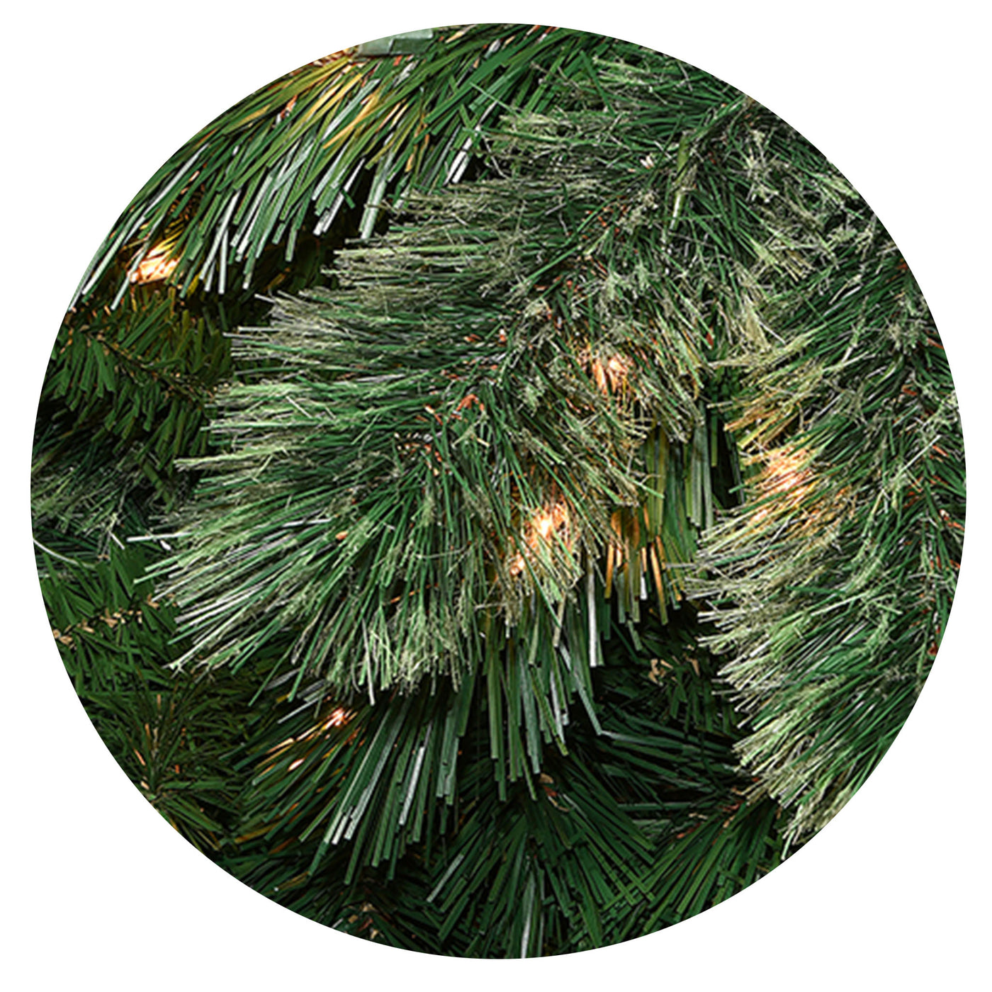 7.5 ft. Pre-Lit Hamburg Pine Tree with Clear Lights - National Tree Company